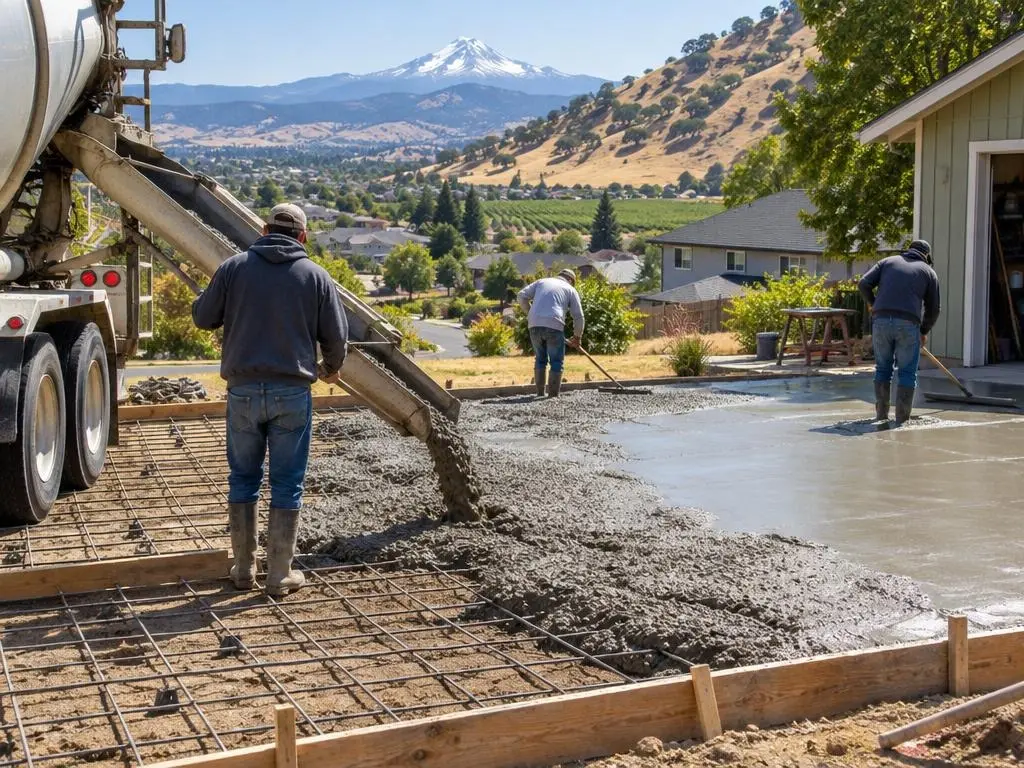 Concrete Slabs in Medford, OR